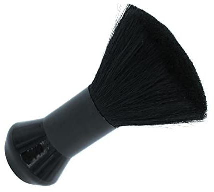 HONMEET Nackenbürste Für Haarreinigung Staubwedel Mit Faserhaarbürste Haarfeger-tool Für Friseursalon Und Heimgebrauch Beidseitig Nutzbar Für Ohren Und Hals