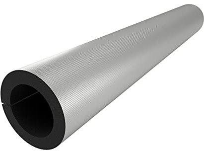 Tuyau d'isolation en mousse de 100 cm de long et 233 mm de diamètre intérieur, ignifuge, imperméable, idéal pour les plombiers et les professionnels du bricolage