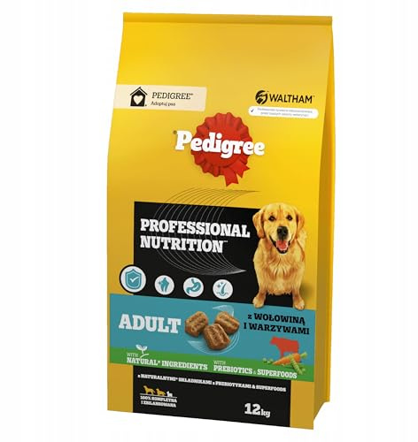 Pedigree Hunde-Trockenfutter mit Rindfleisch 12 kg
