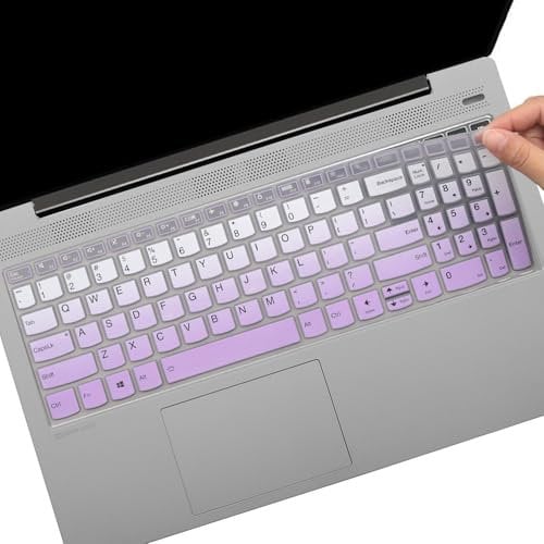 Keyboard Cover for 2024 2023 Lenovo V15 G4 /V15 G3 /V15 Gen 2 15.6,Lenovo IdeaPad 1/IdeaPad 1i 15.6, IdeaPad 5 Slim/IdeaPad 5i Slim 16, New Lenovo IdeaPad 1 15IGL7 15ADA07 15IAU7 15ALC7 15IJL71-GP