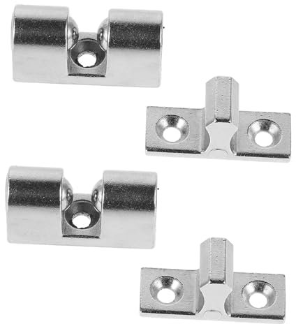 KOMBIUDA Dunstabzugshaubenzubehör Kugelverschluss Aus Edelstahl Für Glasplatten Universell Passend Für Küchengeräte Ersatzteil Für Dunstabzugshauben