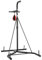 VEVOR Support de Sac de Frappe 2 en 1, Station de Boxe autoportante en Acier Robuste, Support de Sac de Sable et de Sac de Vitesse à Hauteur réglable, Charge 65 kg, pour Fitness Gym Domicile, Noir