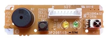 DDLSKZXI Placa de Control de recepción de señal de Unidad Interior de Aire Acondicionado, Compatible con Daikin, PCB de Pantalla 3P206563-1M, Piezas de Aire Acondicionado 3P206563-1