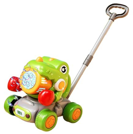 Bubble Trimmer | Automatische Maschine Laubbläser und Seifenblasen – Laubbläser spielerisch Dinosaurier tragbar für 3 Jahre Haus Schule Reise Spiel