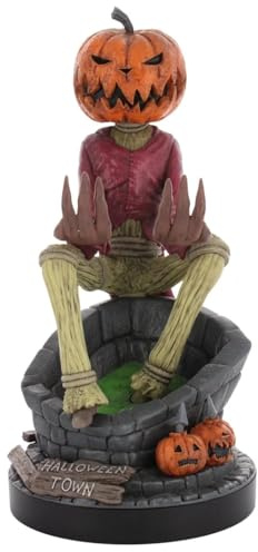 Exquisite Gamiing The Nightmare Before Christmas: Jack Pumpkin King Cable Guy Controller Holder and Phone Stand