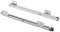 Drawer Runners Keyboard Shelf Adjustable Under desk computer slides - Silver