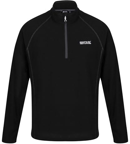 Regatta Herren Montes Half Zip Micro Fleece XL Schwarz