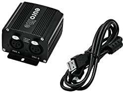 EUROLITE USB-Interface 2x512 DMX/Artnet inkl. 64x DMX512 Steuersoftware | USB-Interface für 2 DMX-Universen und 3 x Lichtsteuersoftware