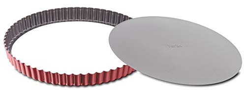 Tefal Delibake J1641574 - Bandeja para horno rallada (28 cm, revestimiento antiadherente, fondo extraíble, calidad alemana)