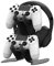 DOYO Supporto per Controller e Cuffie da Gioco Stand Gaming Controller Porta Cuffie da Scrivania e Joystick Ps4 Supporto Universale Per Xbox Series x, Ps5, Ps3, Xbox One, Xbox 360, Nintendo Switch