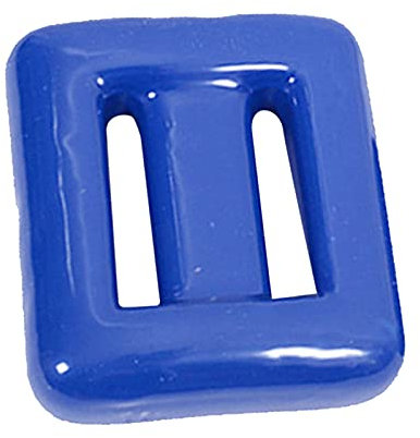 U/D Scuba D-Ring-Gewichte, gummiert, für Tauchen, Schnorcheln, Surfen, Sport, Ausrüstung (blau)