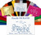 Plaque De Maison Famille Personnalisée Pour Boite Aux Lettres - Plaque Family PVC À Personnaliser - 12x8cm - 24 Motifs Disponibles (Blanc écrit Bleu)