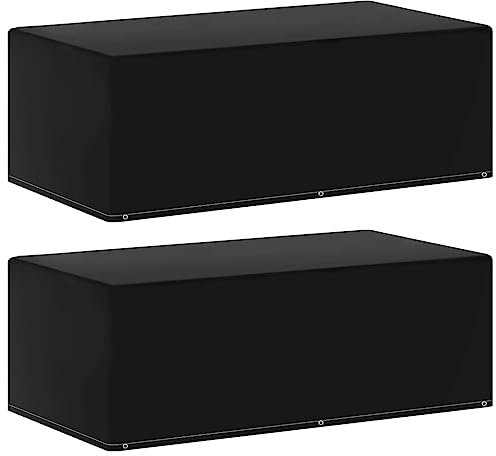 vidaXL Copertura Giardino 2pz con 6 Occhielli per Barbecue 170x90x60cm