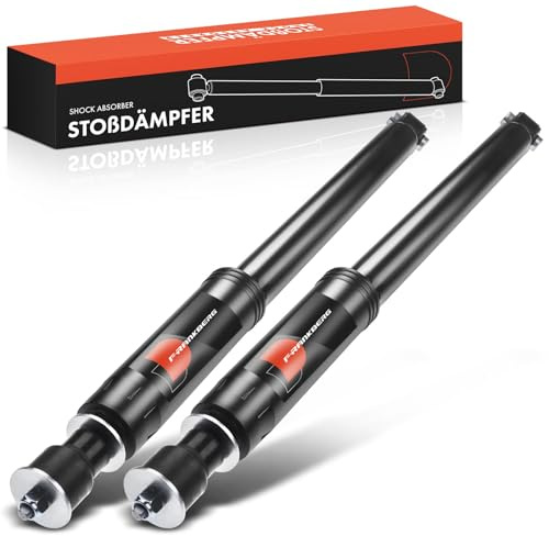 Frankberg 2x Stossdämpfer Stoßdämpfer Hinten Replace #A2113265100 | Kompatibel mit Mercedes-Benz E-Klasse W211 200 220 230 240 270 280 300 320 350 400 420 500 55AMG 63AMG; Oben Stift,Unten Auge
