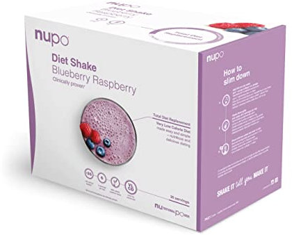 NUPO® Diät Shakes zum Abnehmen Vegan Glutenfrei (Blaubeere-Himbeere - 30 Portionen) | Leckere Abnehmshakes für Frauen & Männer | Abnehmen Pulver | Trinkmahlzeit als Abnehm Shake | Mahlzeitenersatz