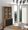 Küchenbuffet Stilo 100 cm Esszimmer Landhaus Grau Eiche Artisan Buffet Küche