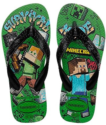 Havaianas Kids Minecraft Beige Flipflop, 29/30 EU
