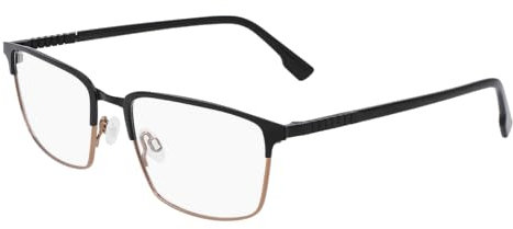 FLEXON Brille Größe 54 mm Matte Schwarz, Eye SIZE: 54 BRIDGE: 19 Horizontal MEASUREMENT: 54 02 Vertical MEASUREMENT: 37 72