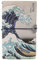 Grupo Erik: Taccuino da viaggio The Great Wave of Kanagawa | Hokusai Collection: Taccuino pelle sintentica con 2 quaderni, porta tessere e tasca espandibile, 19,6x12cm, ideale come diario di viaggio