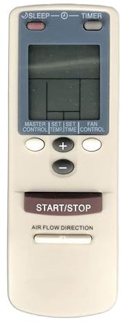 NITVIA Remplacer la télécommande AR-AB8 for climatiseur for FUJITSU RSW-17AC Split et télécommande A/C Portable
