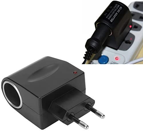 Convertidor de Corriente de CA A CC para Coche, Adaptador de Encendedor de Cigarrillos de 240 V A 12 V, 1,5 A, Enchufe de Enchufe, Convertidor de Encendedor de Coche de CA A CC