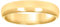 Uni-Ehering, Gelbgold, 4 mm, hohl, bequeme Passform, Schmuck, Geschenke für Frauen, Ringgrößenoptionen: J bis Z, gelb, V 1/2