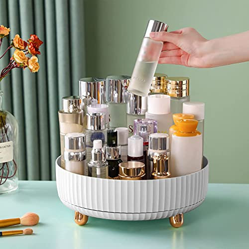 Make Up Organizer 360 Grad Drehbar Kosmetik Organizers, Kosmetikregal Lidschattenpinsel Lippenstift Etui, Kosmetik Organizers, Beauty Organizer Für Zimmer Decor Frisiertisch, Schlafzimmer, Bad