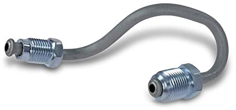 BESTPRICE 1x Bremsrohr hinten links, von Bremsschlauch zu Bremssattelgehäuse