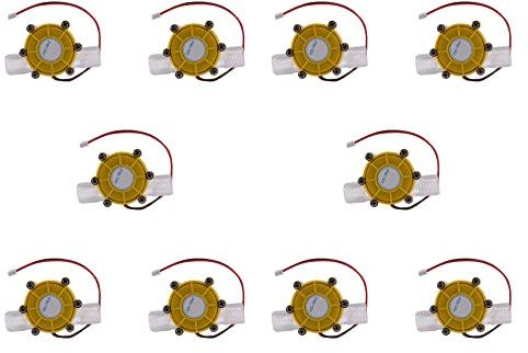10X Bomba De Flujo De 10W Mini Generador Hidro Conversión Hidráulica Flujo de Turbina 12V