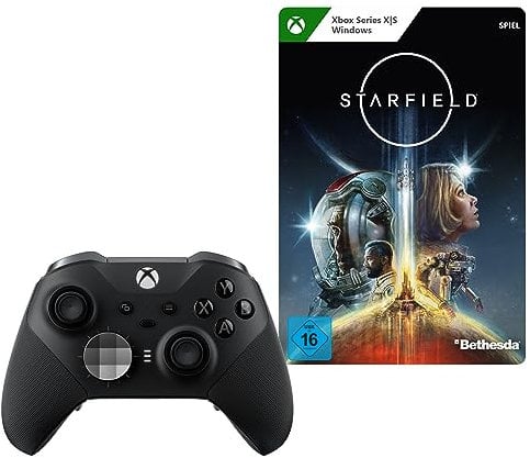 Xbox Elite Series 2 Wireless-Controller + Starfield Standard Edition Windows 10/11 - Download Code