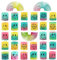 Brateuanoii 30 Pezzi Molle Per Bambini Gadget, Molla Giocattolo, Gadget Compleanno Bambini, Pensierini Per Bambini Dopo Festa, Mini Smile Molla Giocattolo Regalini
