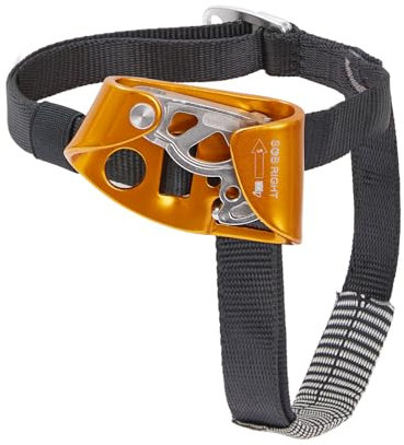 Fußsteigklemme, Steigklemme Klettern Fußlift Rechts für Bergsteigen, Klettern, Feuerrettung oder technischer Schutz