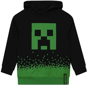 Minecraft Hoodie für Jungen | Creeper-Hoodie | Gaming-Kleidung für Kinder