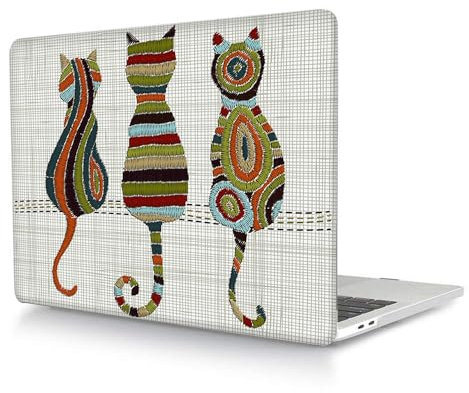 Hülle Case Kompatibel mit MacBook Pro 15 Zoll 2015 2014 2013 2012 Freisetzung A1398 mit Retina Display, Ultradünne Plastik Hartschale Schutzhülle, Katzen