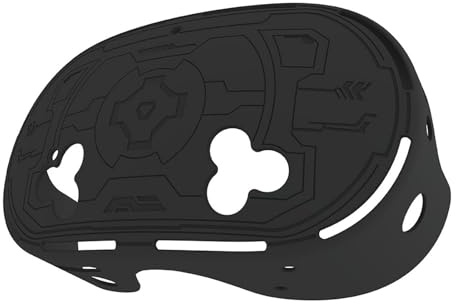 OURHZTB TPU Protective Case Cover for Meta Quest 3S VR Headset Accessories, Drop-proof and Dust-proof Host Case Shell (Black)