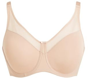 Hunkemöller Unwattierter Minimizer-Bügel-BH Nina - tan - 85F
