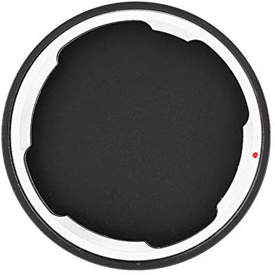 Qukaim Profional Objektivdeckel aus Metall für Leica M Mount Kameraobjektive, Fotografie Accory, Schwarz, Metallkonstruktion