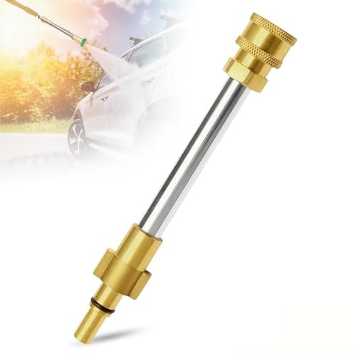 Accessori per idropulitrice Bosch AQT & Titan, 1/4 '' Quick Connect Water Gun Head Adapter, materiale ottone, adattatore idropulitrice