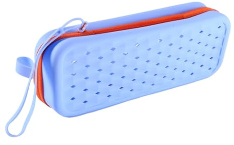 Peufcmi Estuche para Gafas - Portagafas para Nadar - Organizador de Tapones para Deportes Acuáticos con Cordón de Gran Capacidad para Buceo, Snorkel y Entrenamiento