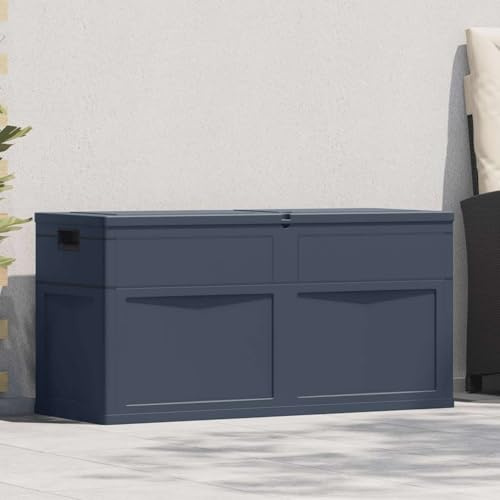 Swpsd Garden Storage Box 320 L Black Storage Box Model45688
