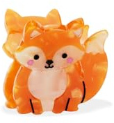 lille mus Haarklammer 'Tiere' (Fuchs)
