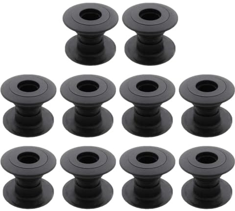 10 Stück 16 mm Ersatz für Kickerbuchsen, 24–34 mm Dicke, Fußball-Lager für Tischbrett, lustige Spiele, Kicker-Kugellager