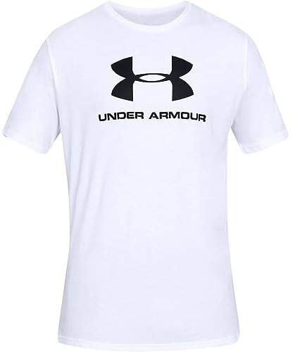 Under Armour Men's M Sportstyle Logo T-Shirt in White