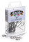 Lot de 25 broches porte-prix en acier inoxydable (1,00 x 60 mm) – Boîte à suspendre – Leone Dell'Era Made in Italy