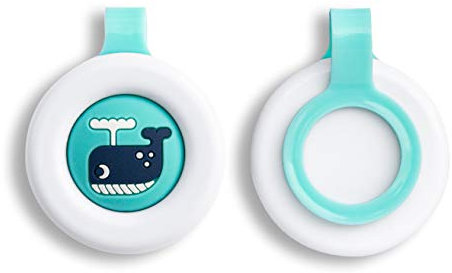 nomo MOSQUITO Anti Mücken Clip • Rein pflanzlicher Mückenschutz für Baby & Kinder • Insektenschutz Clip gegen Mücken, Moskito & Insekten • 30 Tage Wirkung • BPA-frei & ohne DEET