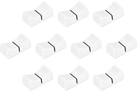 Sourcing Map knöpfe für Potentiometer, 24 x 11 x 10 mm, Schwarz, 10 Stück