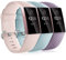 Dirrelo 3 Pack Compatible con Fitbit Charge 3 Correa/Fitbit Charge 4 Correa/Charge 3 SE Correa para Mujeres Hombres, Pulsera Deportiva de Repuesto Ajustable de Silicona Suave, Blu Menta+Rosa+Viola L