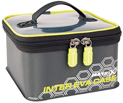 Fox Matrix Eva Inter Case 17,5x17,5x9,5cm - Zubehörtasche zum Stippangeln & Feederfischen, Angeltasche, Tackletasche