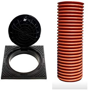 Sickerschacht DN315 Sickergrube Regenablauf Drainagerohr Brunnenschacht Brunnen