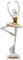 HAUCOZE Ballerina Figur Statue Modern Skulptur Arts Tanz Dekor Geschenk Polyresin 30cm